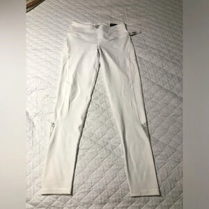NWT Victoria’s Secret Sport White Mid-Rise Ankle Length Knockout Leggings